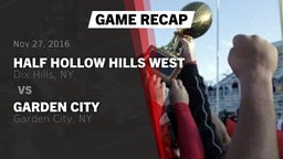 Recap: Half Hollow Hills West  vs. Garden City  2016