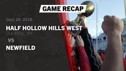 Recap: Half Hollow Hills West  vs. Newfield 2016