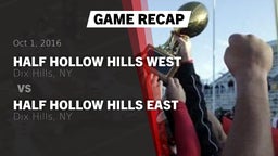 Recap: Half Hollow Hills West  vs. Half Hollow Hills East  2016