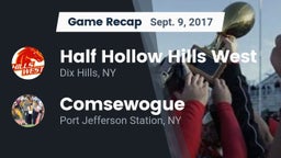 Recap: Half Hollow Hills West  vs. Comsewogue  2017