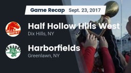 Recap: Half Hollow Hills West  vs. Harborfields  2017
