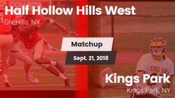 Matchup: Half Hollow Hills vs. Kings Park   2018