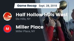 Recap: Half Hollow Hills West  vs. Miller Place  2018