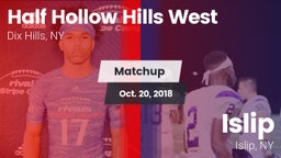 Matchup: Half Hollow Hills vs. Islip  2018