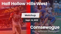 Matchup: Half Hollow Hills vs. Comsewogue  2019