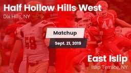 Matchup: Half Hollow Hills vs. East Islip  2019