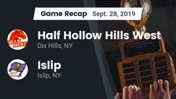 Recap: Half Hollow Hills West  vs. Islip  2019