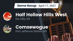 Recap: Half Hollow Hills West  vs. Comsewogue  2021