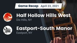 Recap: Half Hollow Hills West  vs. Eastport-South Manor  2021