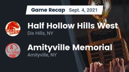 Recap: Half Hollow Hills West  vs. Amityville Memorial  2021