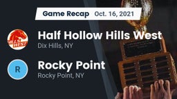 Recap: Half Hollow Hills West  vs. Rocky Point  2021