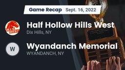 Recap: Half Hollow Hills West  vs. Wyandanch Memorial  2022