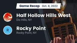 Recap: Half Hollow Hills West  vs. Rocky Point  2022