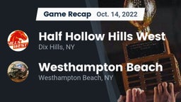 Recap: Half Hollow Hills West  vs. Westhampton Beach  2022
