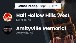 Recap: Half Hollow Hills West  vs. Amityville Memorial  2023