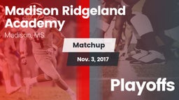 Matchup: Madison Ridgeland vs. Playoffs 2017