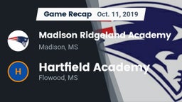 Recap: Madison Ridgeland Academy vs. Hartfield Academy  2019