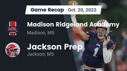 Recap: Madison Ridgeland Academy vs. Jackson Prep  2023