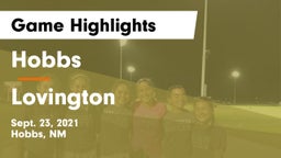 Hobbs  vs Lovington  Game Highlights - Sept. 23, 2021
