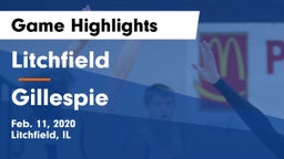 Litchfield  vs Gillespie Game Highlights - Feb. 11, 2020