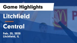 Litchfield  vs Central  Game Highlights - Feb. 25, 2020