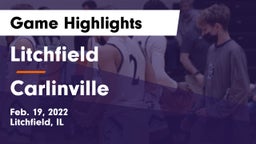 Litchfield  vs Carlinville  Game Highlights - Feb. 19, 2022