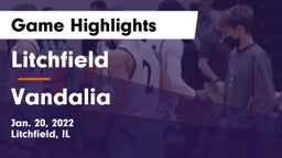Litchfield  vs Vandalia  Game Highlights - Jan. 20, 2022