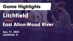 Litchfield  vs East Alton-Wood River  Game Highlights - Jan. 11, 2022