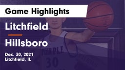 Litchfield  vs Hillsboro  Game Highlights - Dec. 30, 2021