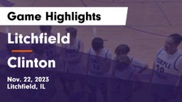 Litchfield  vs Clinton  Game Highlights - Nov. 22, 2023