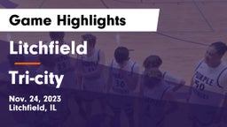 Litchfield  vs Tri-city Game Highlights - Nov. 24, 2023