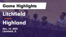 Litchfield  vs Highland  Game Highlights - Dec. 12, 2023