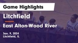 Litchfield  vs East Alton-Wood River  Game Highlights - Jan. 9, 2024