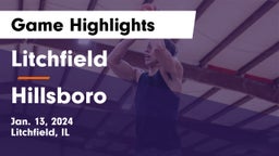 Litchfield  vs Hillsboro Game Highlights - Jan. 13, 2024