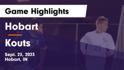 Hobart  vs Kouts  Game Highlights - Sept. 23, 2023