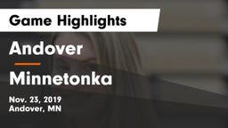 Andover  vs Minnetonka  Game Highlights - Nov. 23, 2019