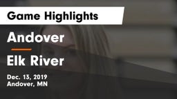 Andover  vs Elk River  Game Highlights - Dec. 13, 2019