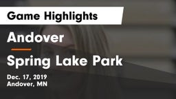 Andover  vs Spring Lake Park  Game Highlights - Dec. 17, 2019