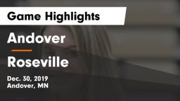 Andover  vs Roseville  Game Highlights - Dec. 30, 2019