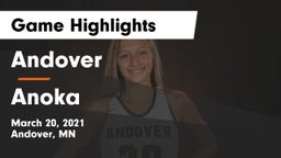 Andover  vs Anoka  Game Highlights - March 20, 2021