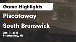 Piscataway  vs South Brunswick  Game Highlights - Jan. 3, 2019