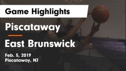 Piscataway  vs East Brunswick  Game Highlights - Feb. 5, 2019