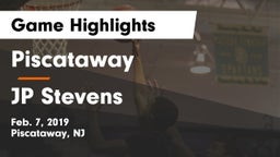 Piscataway  vs JP Stevens  Game Highlights - Feb. 7, 2019