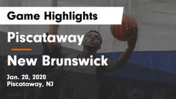 Piscataway  vs New Brunswick  Game Highlights - Jan. 20, 2020