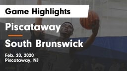 Piscataway  vs South Brunswick  Game Highlights - Feb. 20, 2020