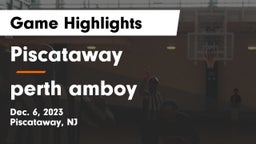 Piscataway  vs perth amboy Game Highlights - Dec. 6, 2023