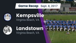 Recap: Kempsville  vs. Landstown  2017