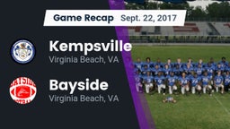 Recap: Kempsville  vs. Bayside  2017