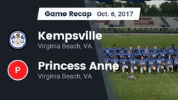 Recap: Kempsville  vs. Princess Anne  2017
