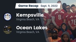 Recap: Kempsville  vs. Ocean Lakes  2022